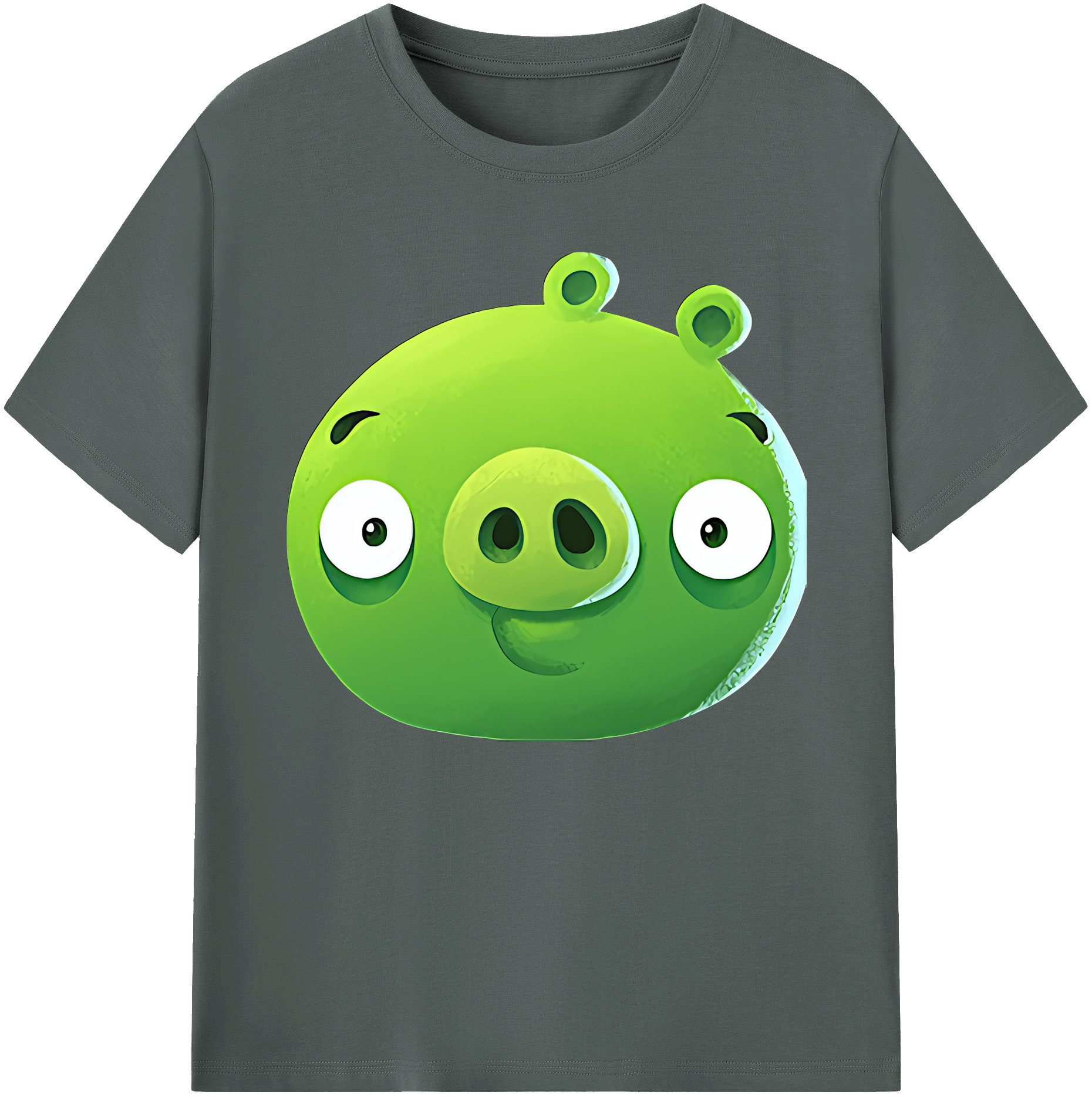 （画像用） Angry Birds アングリーバード 綿100％ メンズ半袖Tシャツ｜肌触りやわらか＆通気性